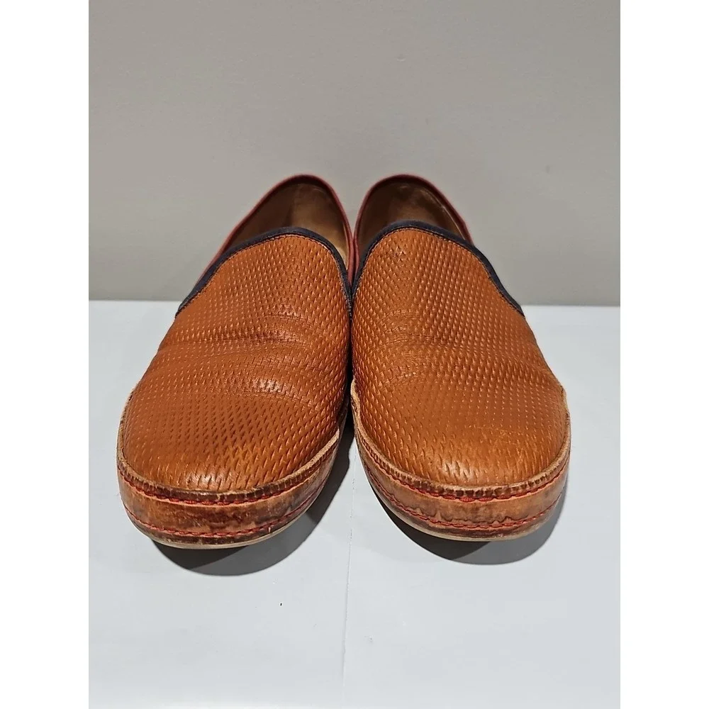Donald‎ J Pliner Driving Moccasin Loafers Saddle Leather Jefrey Driver Men 11